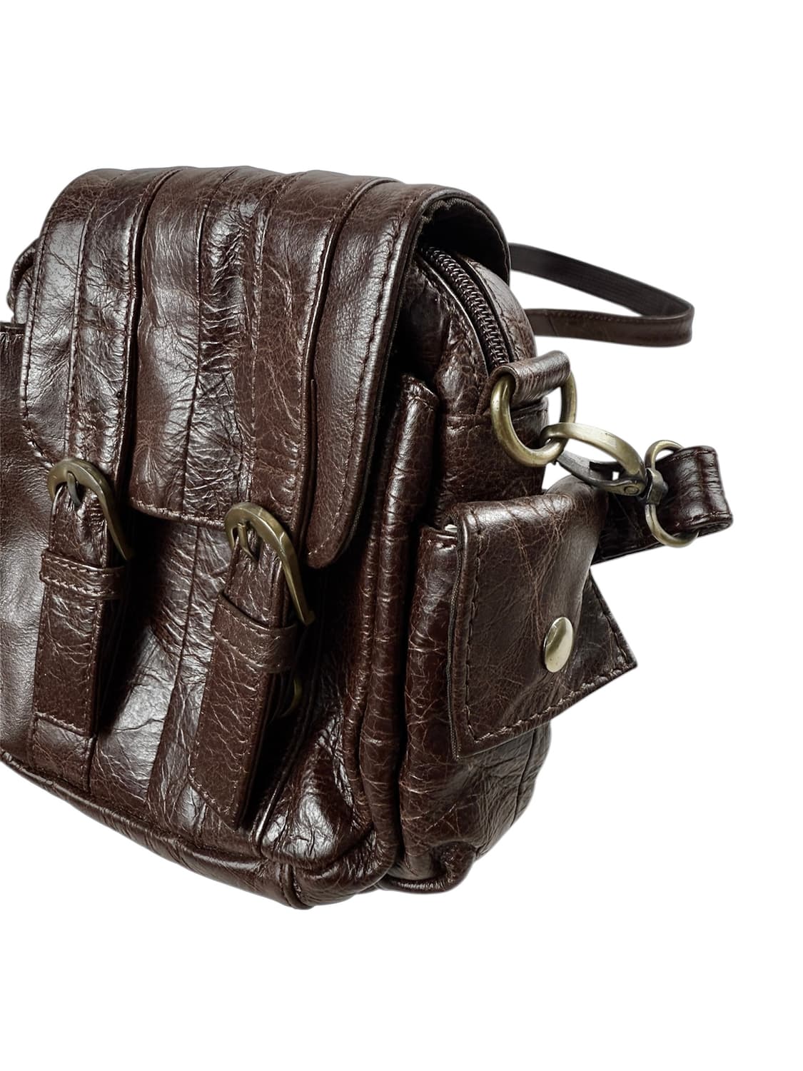 JPN 레더 미니 크로스백 상품이미지2