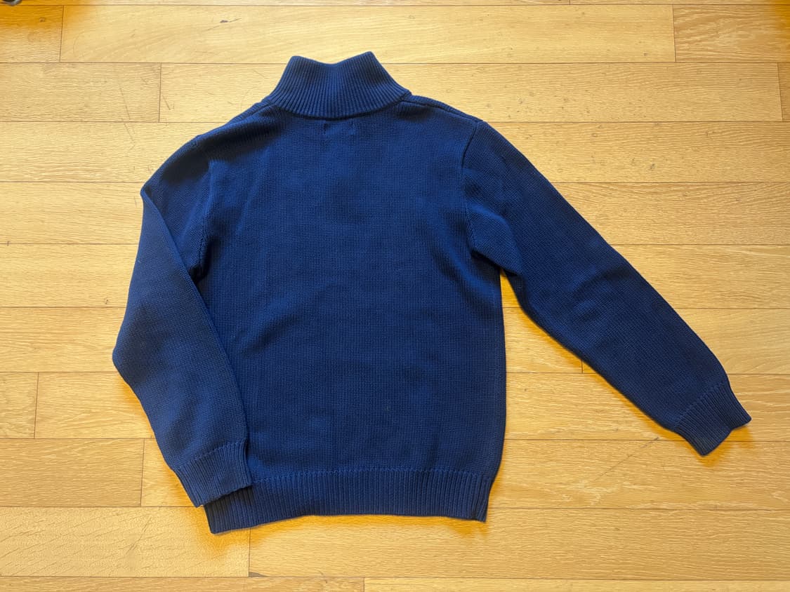 폴로 네이비 하프집 우먼즈L 상품이미지2