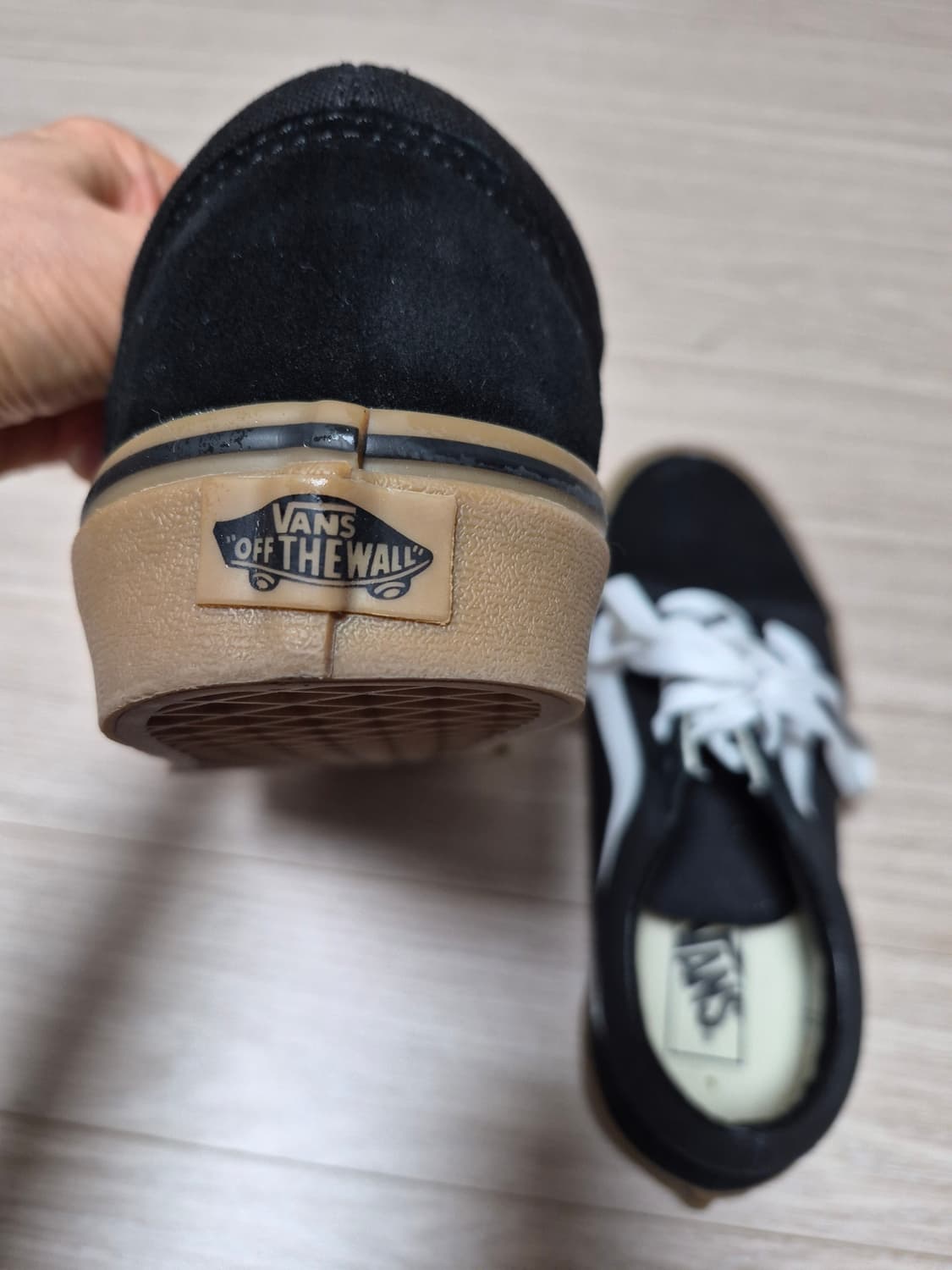 반스 올드스쿨 검솔 265 상태 아주좋음 상품이미지3