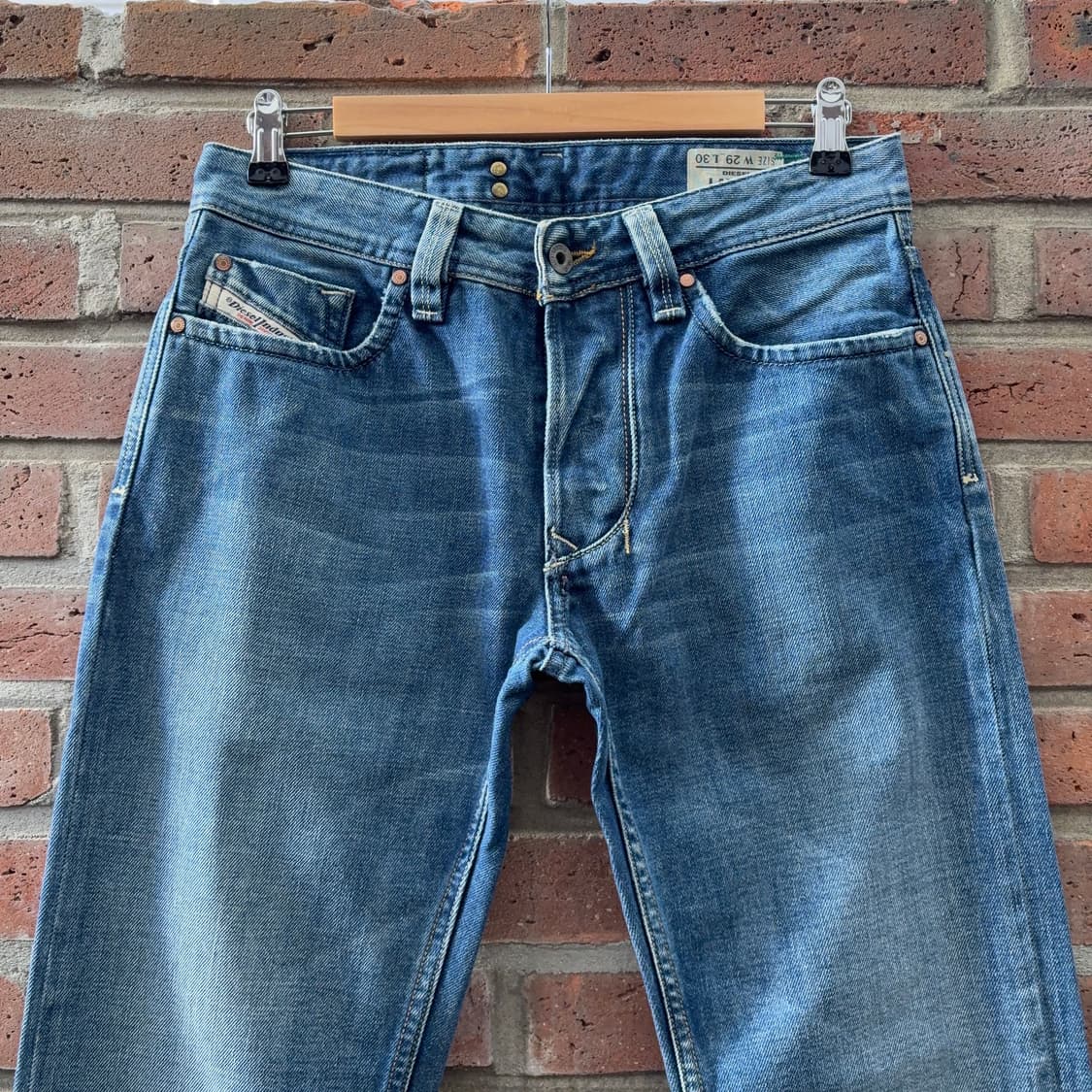 디젤 Diesel LARKEE 스트레이트 데님 팬츠 (이태리 생산) 상품이미지2