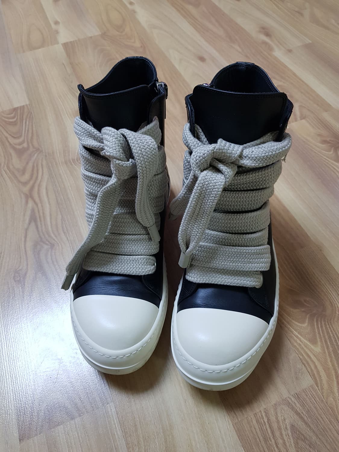 릭오웬스 점보레이스 라몬즈 LPO 하이탑 스니커즈 상품이미지2