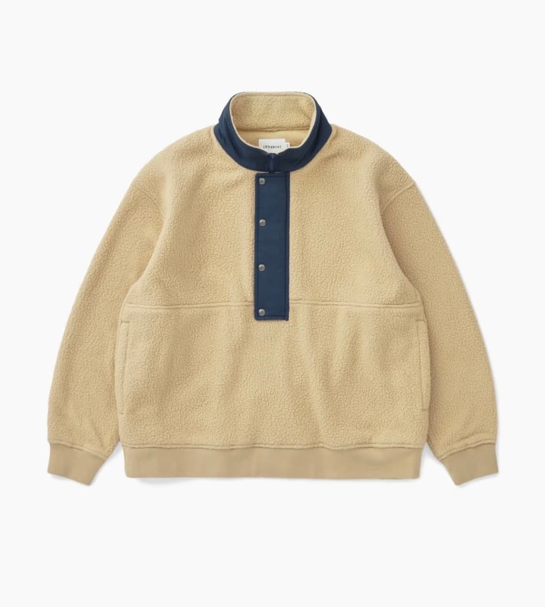 카키스 캠퍼 풀오버 크림 XL 상품이미지1