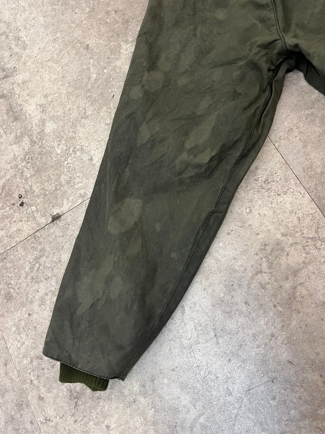 바버 카라 왁스 자켓 카키  #csz1410 상품이미지9