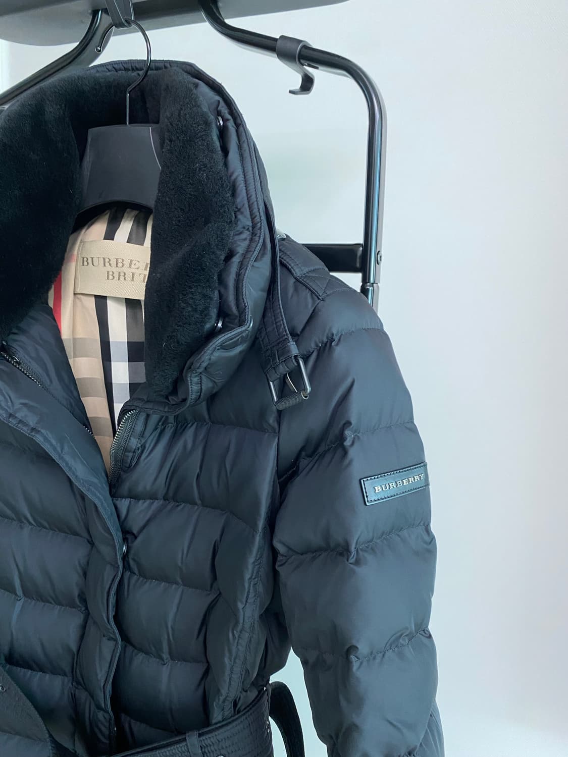 버버리브릿 패딩 블랙 S 55-551/2 상품이미지2