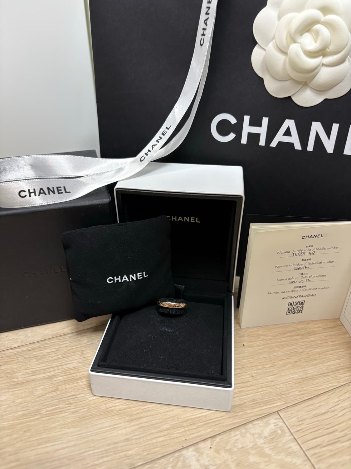 (49, 새상품급) 샤넬 코코크러쉬 반지 링 미니 상품이미지2