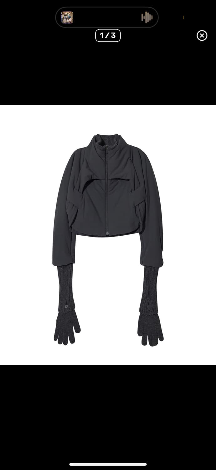 혜인서 Padded Harness Jacket w/ Gloves 패딩 상품이미지1