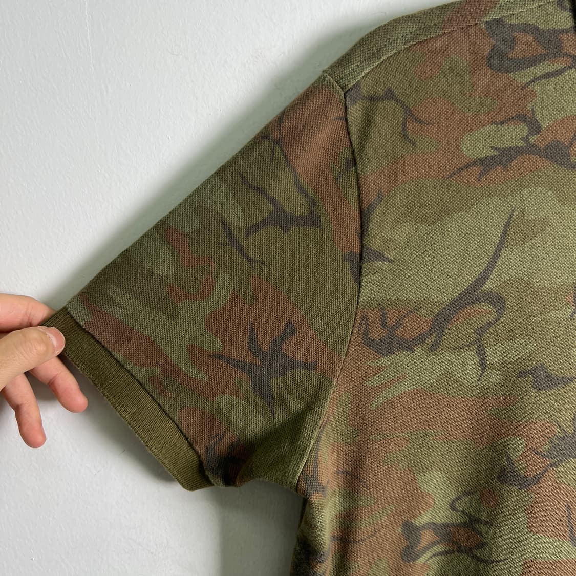 폴로 랄프로렌 카모플라쥬 반팔 폴로 셔츠 S 상품이미지7