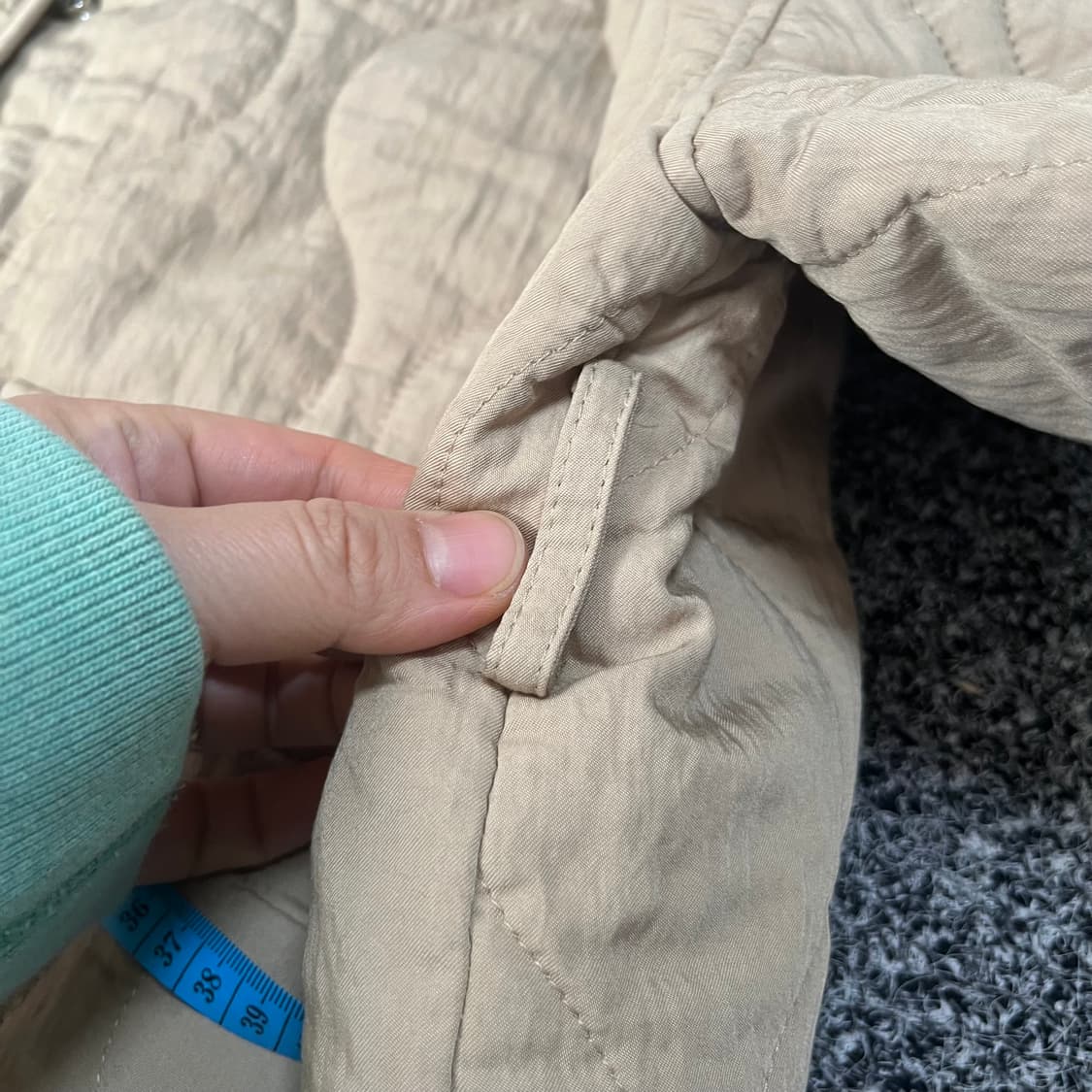 해 바이 해킴 퀼팅 자켓  상품이미지6