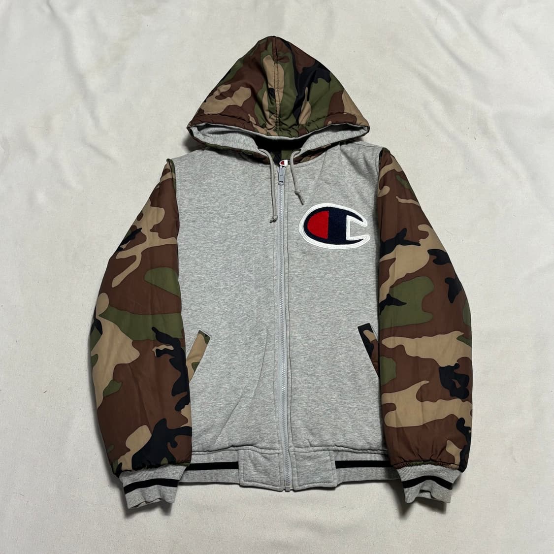 M 슈프림 X 챔피언 리버시블 후드 자켓 상품이미지4