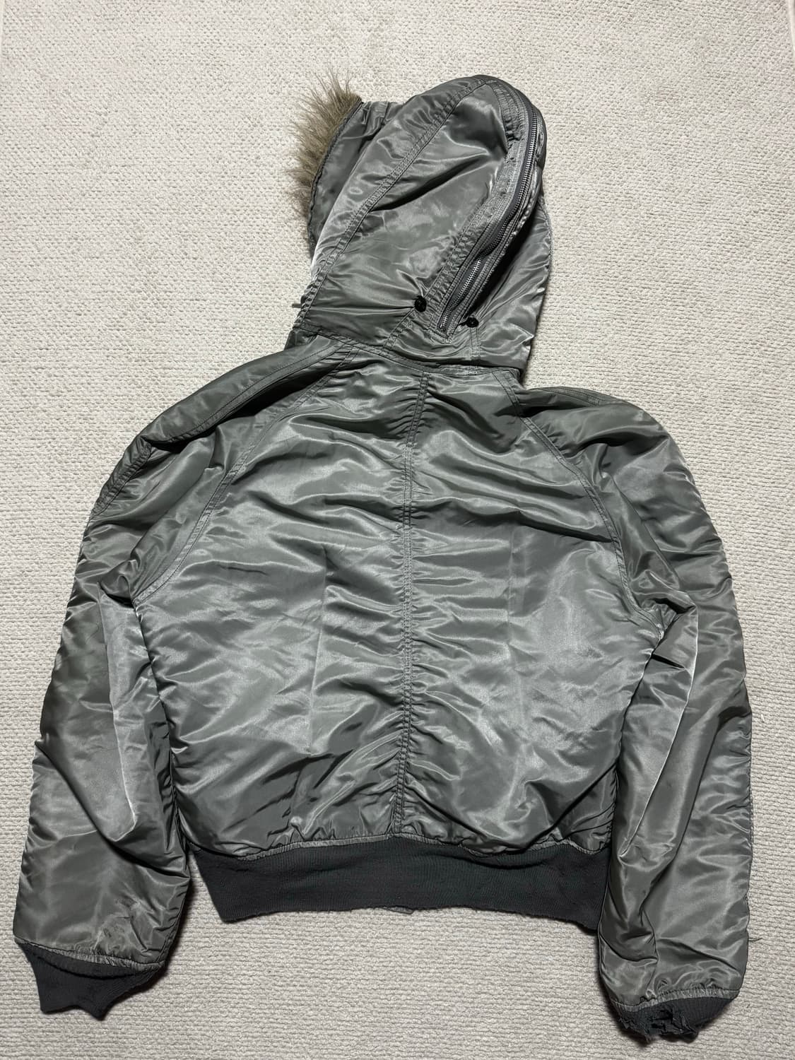 80s 빈티지 USA 알파 인더스트리 N-2B L 상품이미지7