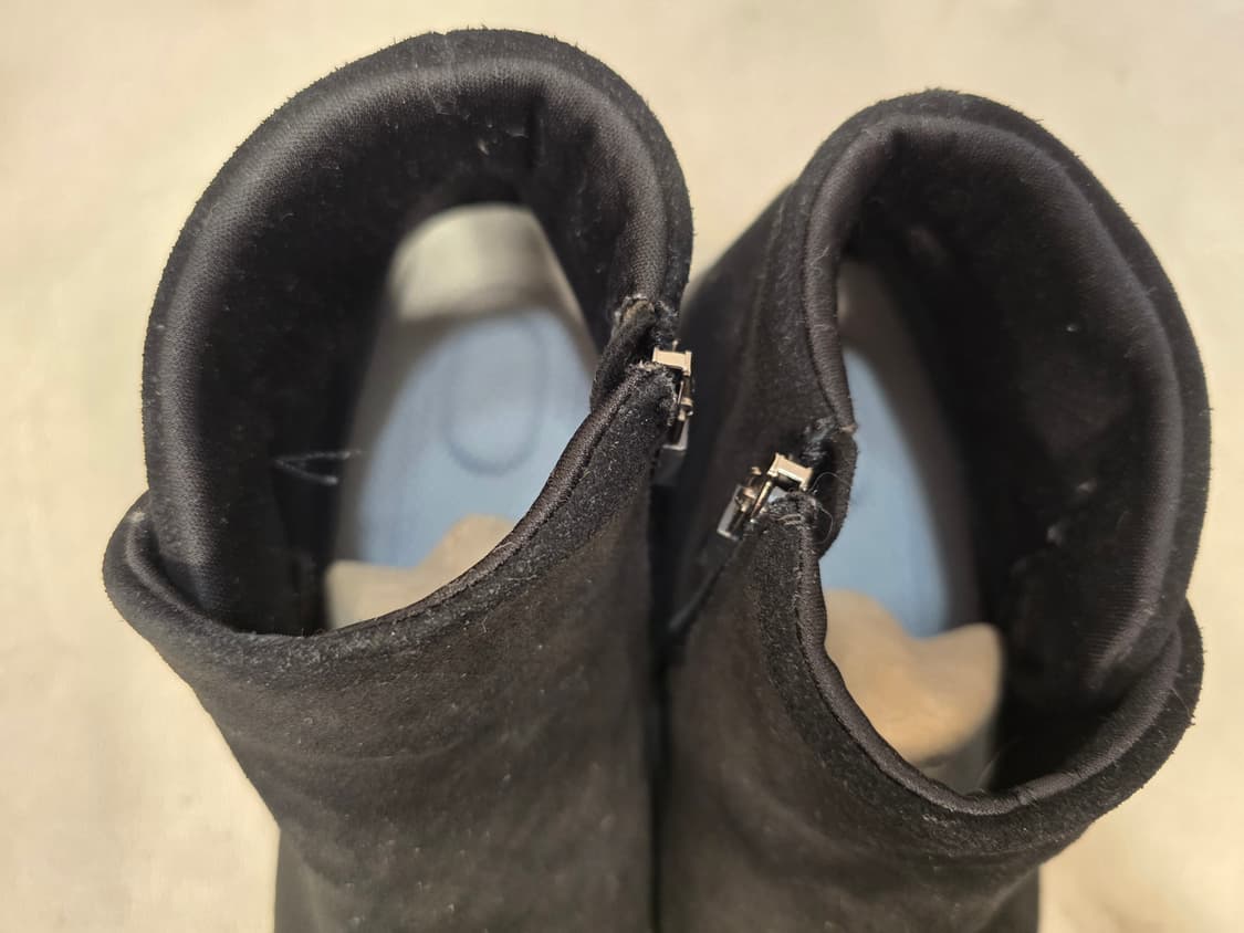 베어파우 키높이 블랙 스웨이드 앵클 부츠 240 상품이미지6