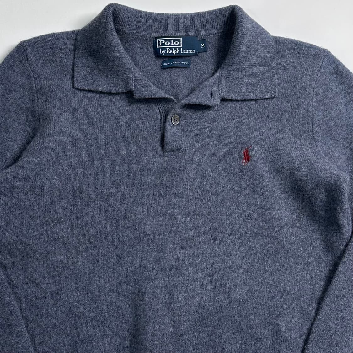 폴로 랄프로렌 카라 울 니트 상품이미지2