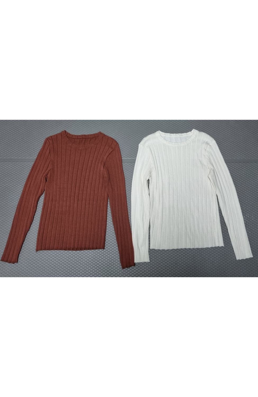 골지 니트 티셔츠 상품이미지1