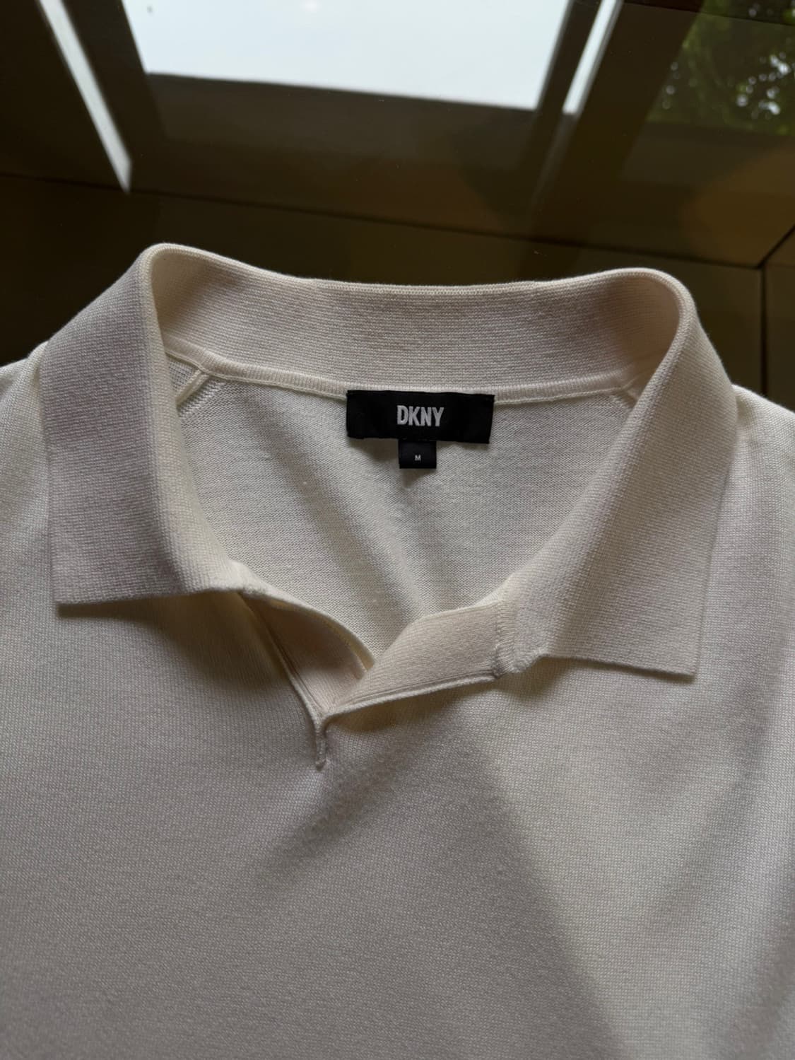 DKNY 오픈칼라넥 니트 100 상품이미지7