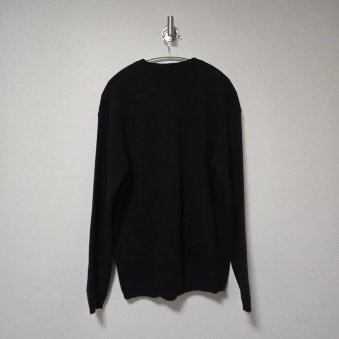 쿠어 캐시미어 혼방 블랙 니트 / 남성 니트 / 여성 니트  상품이미지7