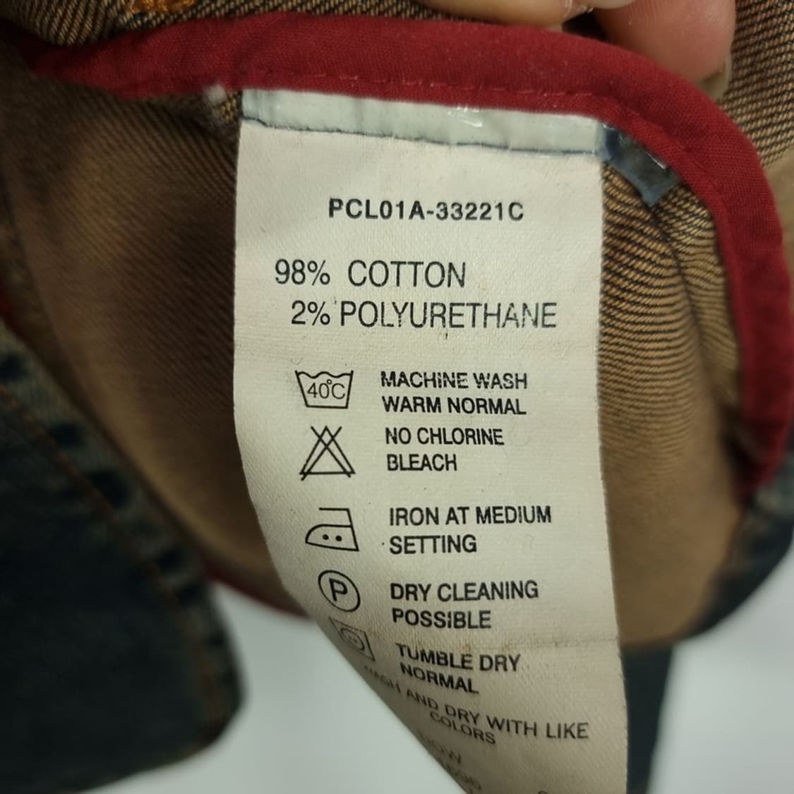 [리바이스] 쓰리버튼 빈티지 데님 블레이저 자켓 M19018 상품이미지8