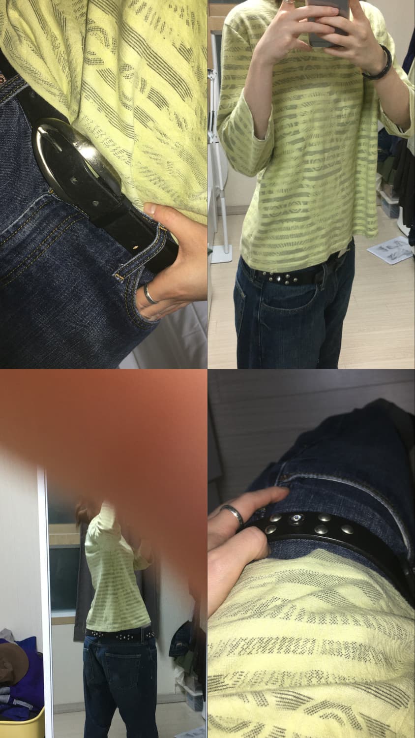 Vintage Stud belt 상품이미지10