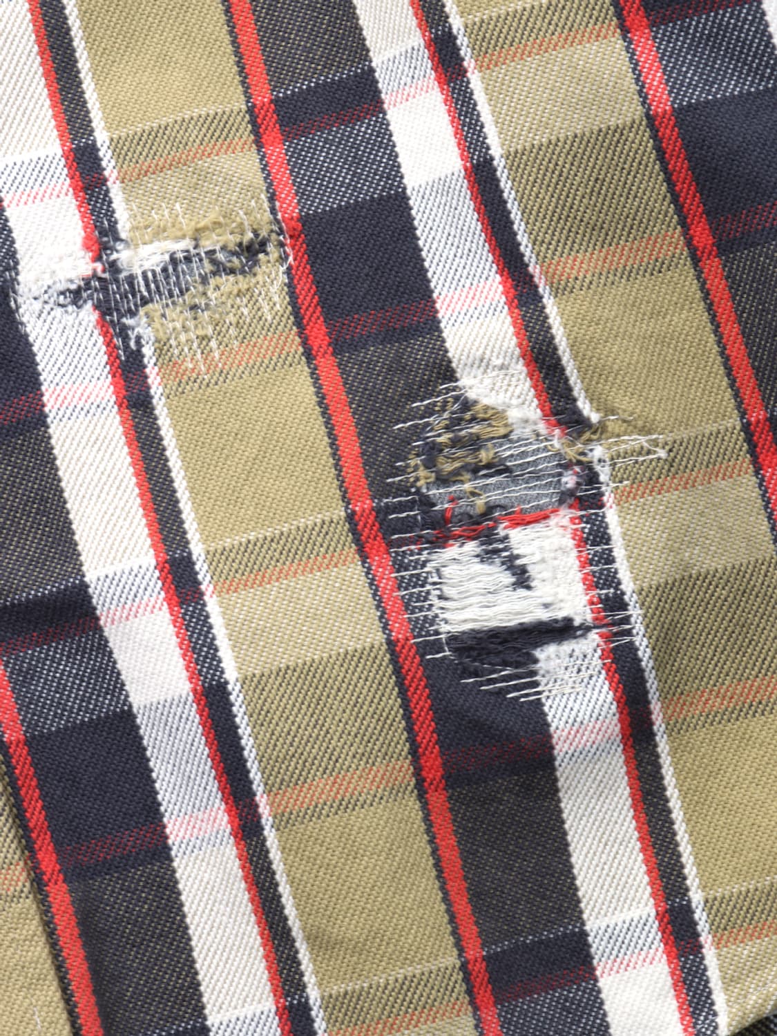 바우와우 BOWWOW Repair Ageing Flannel Shirts 상품이미지8