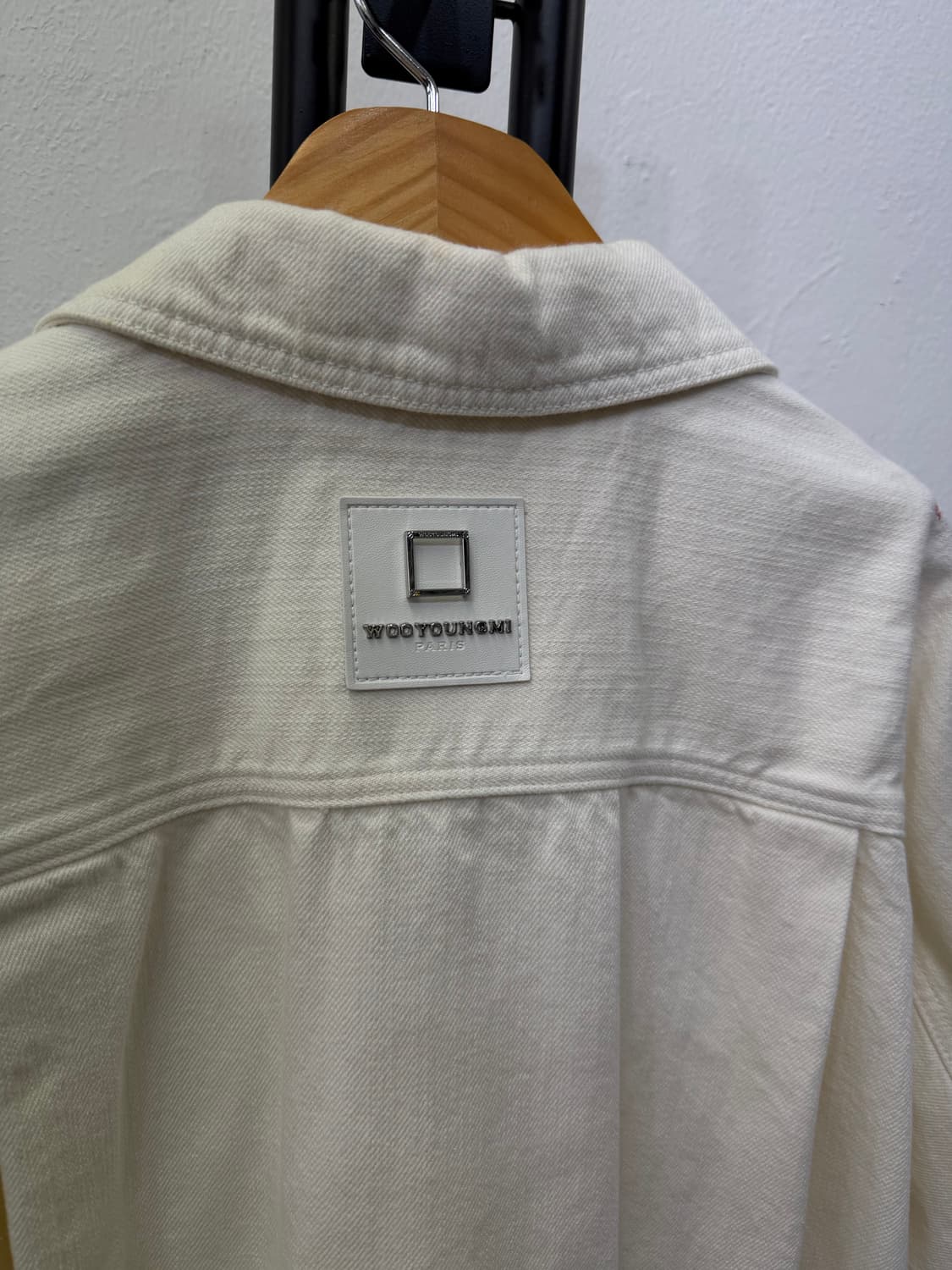 정품) 우영미 파리 남성 오버사이즈 데님 셔츠자켓 95 상품이미지6