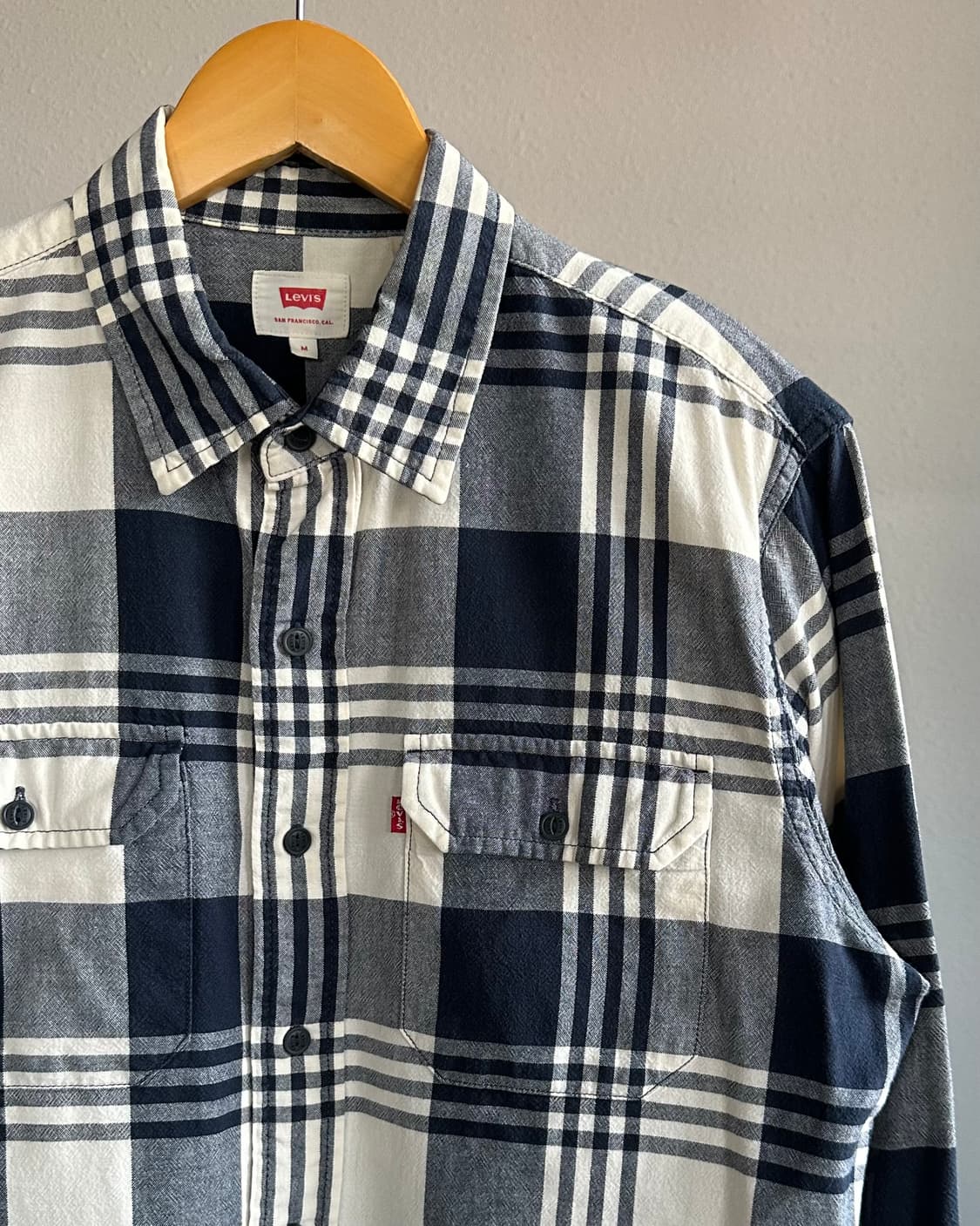 [M]리바이스 Levi's 플레이드 포켓 워크 셔츠 상품이미지3