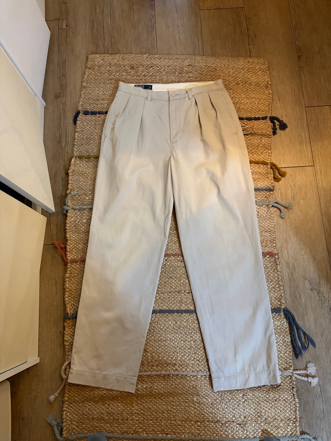 폴로 랄프 로렌 앤드류 치노 팬츠 아이보리 31/30 상품이미지1