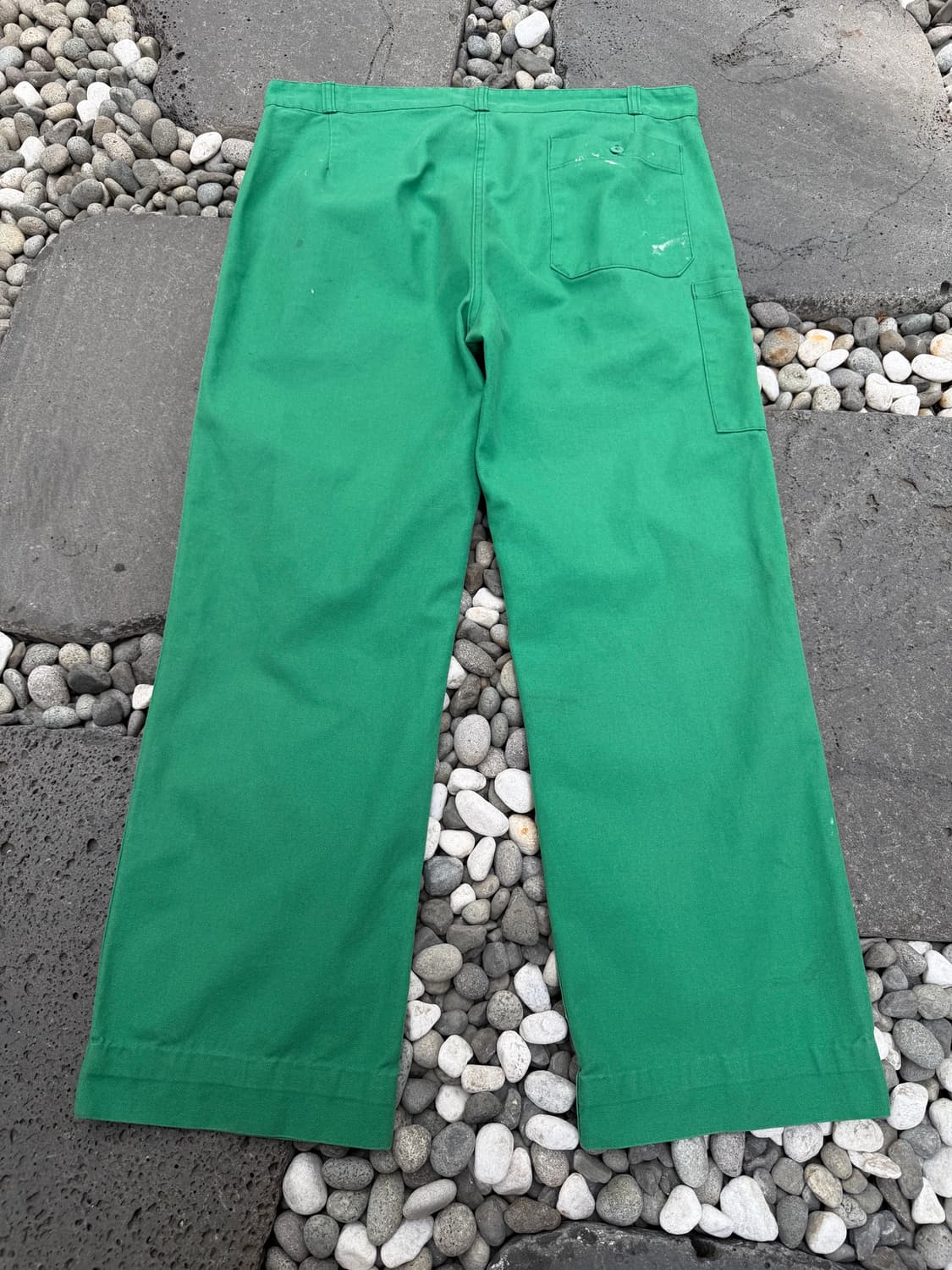 80s Le BEAU-FORT DISTRESSED 페인트 프렌치워크팬츠 상품이미지2