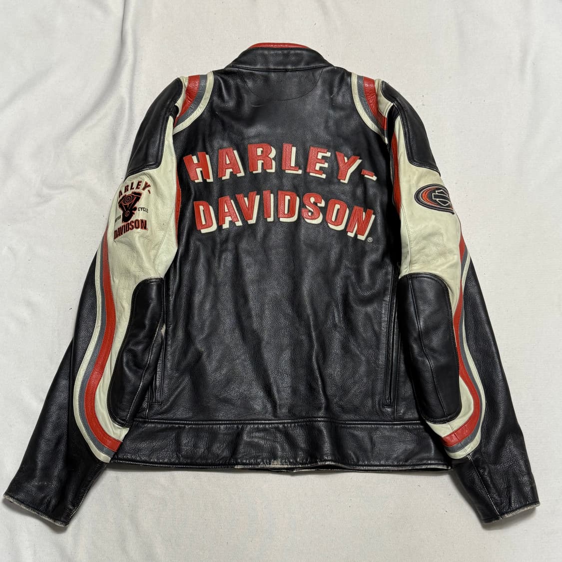 할리데이비슨 라이더 모타사이클 가죽 자켓 상품이미지2