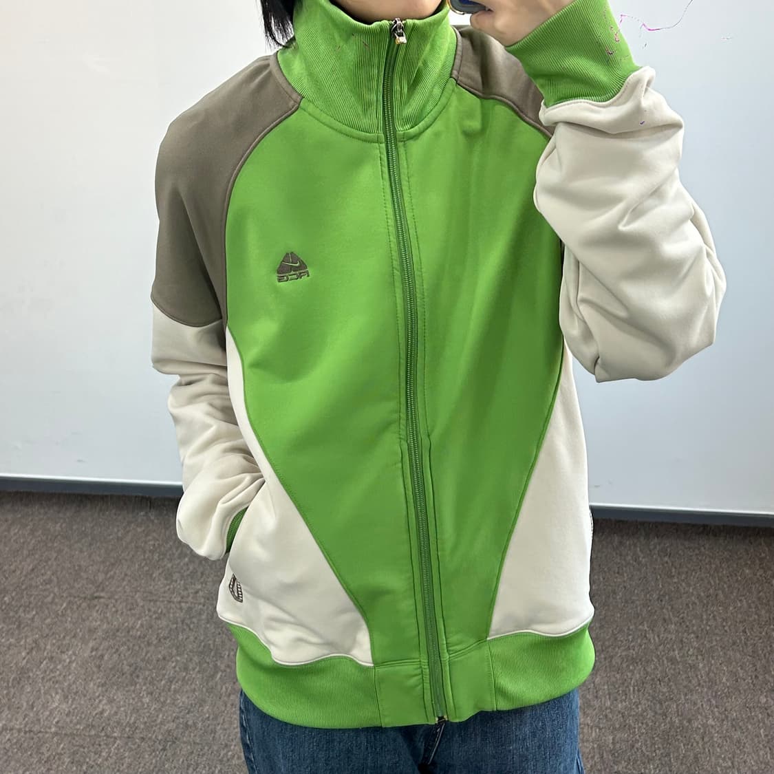 Nike 나이키 ACG 브라운그린 배색 져지 상품이미지1