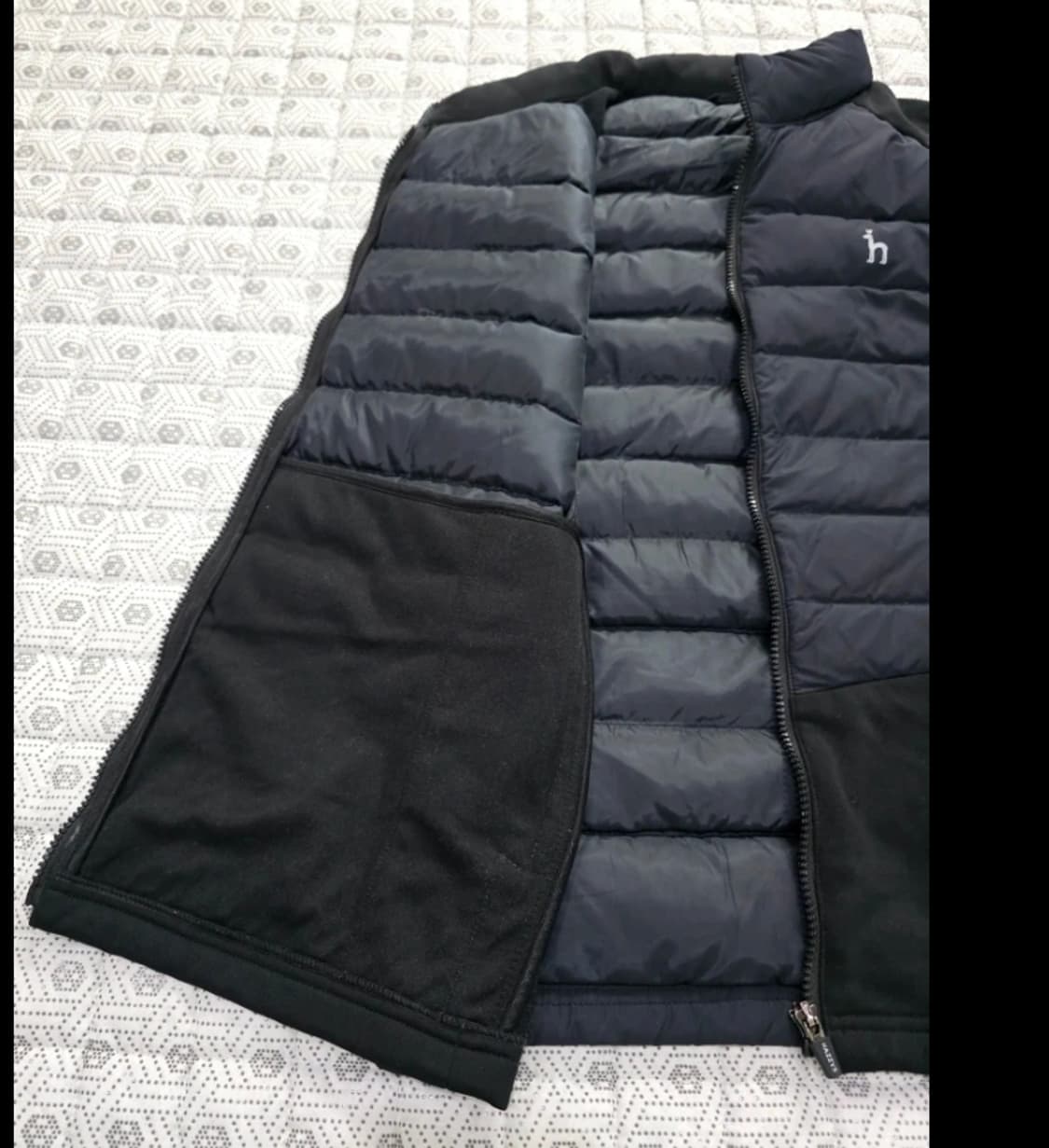 해지스 한섬 남성 패딩 조끼 105~110 상품이미지3