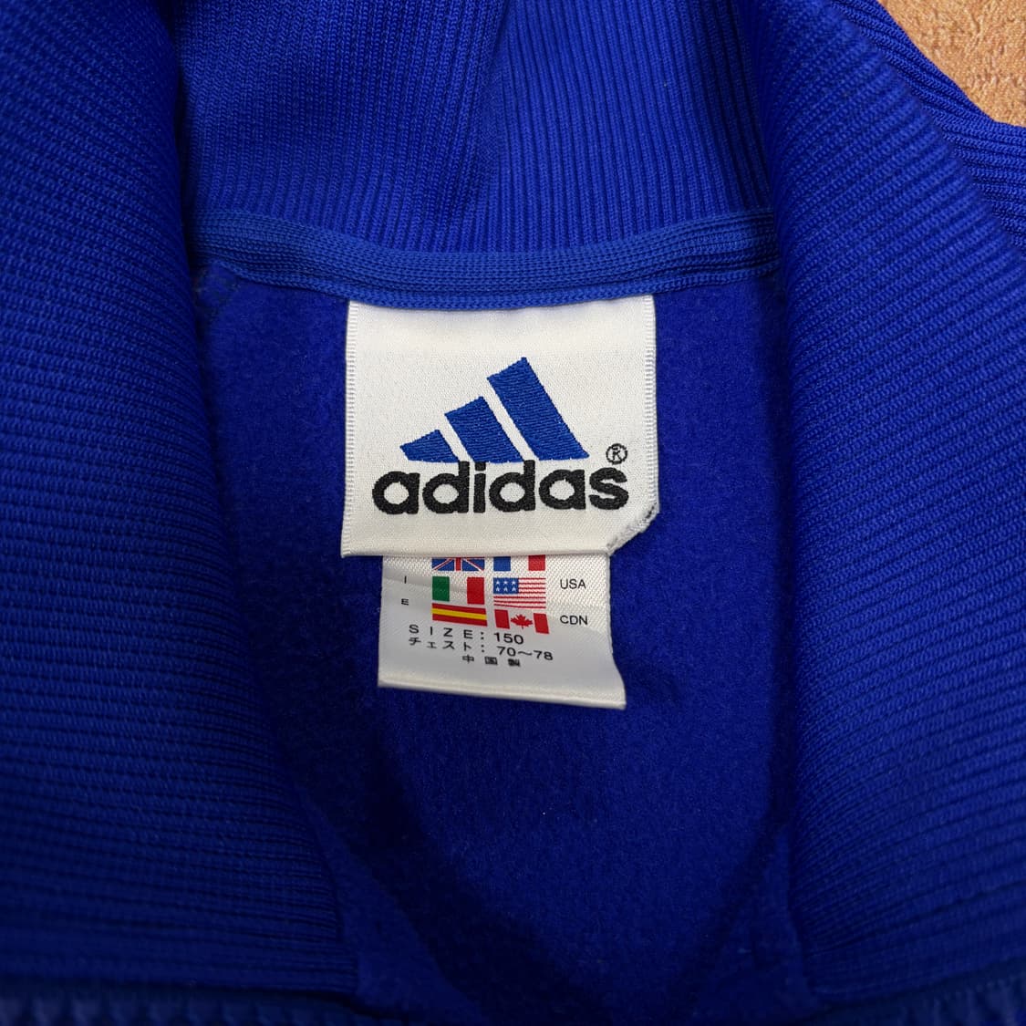 일본판)아디다스 00s-01s 일본 국대 플리스 반집업 상품이미지4