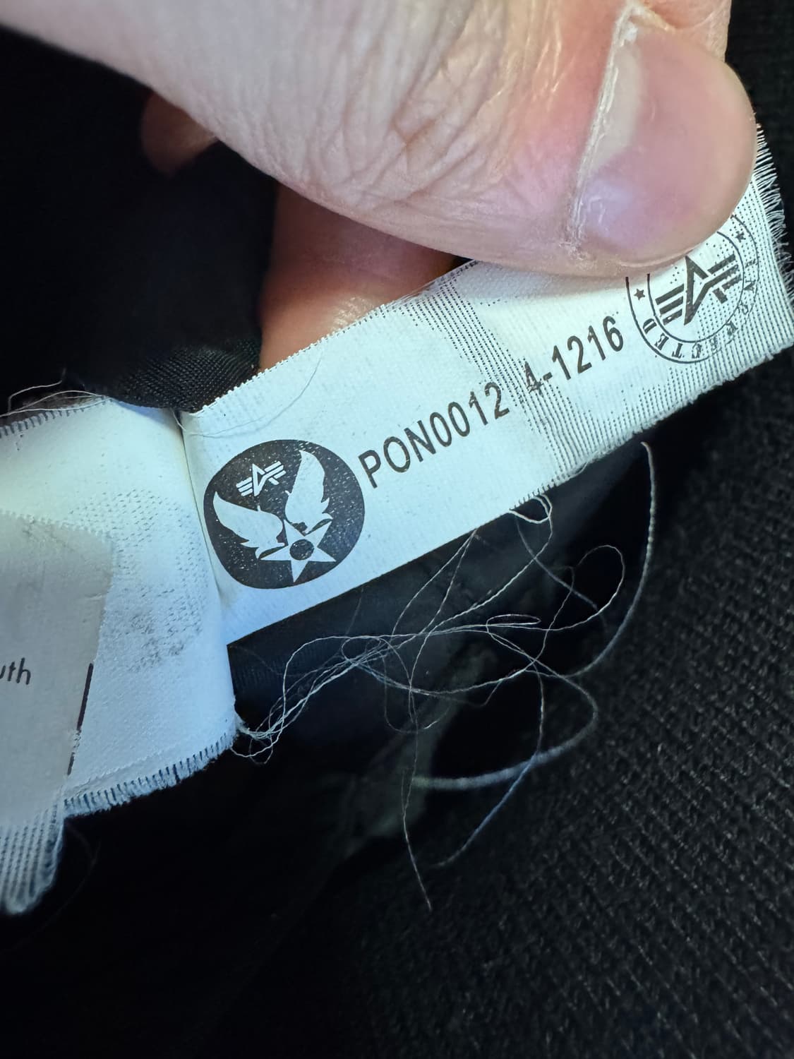 정품!! 알파인더스트리 리버시블 MA-1 항공 점퍼 XL 상품이미지5