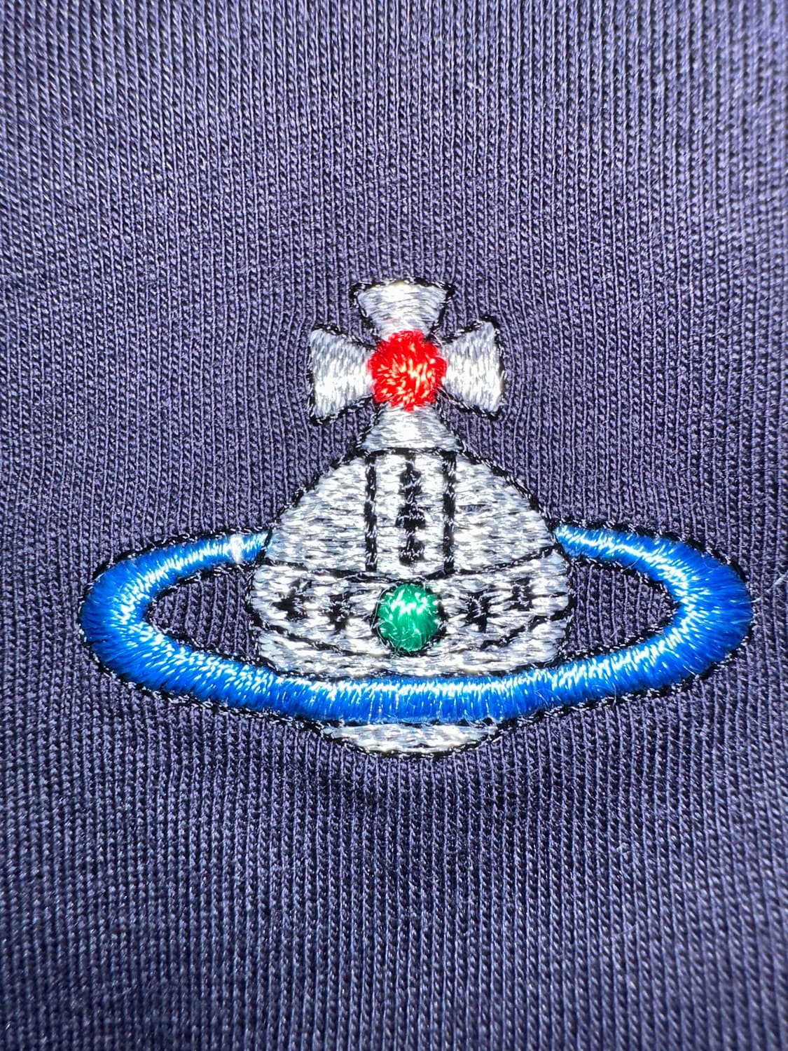 비비안웨스트우드 남자 반팔티 - NAVY 상품이미지6