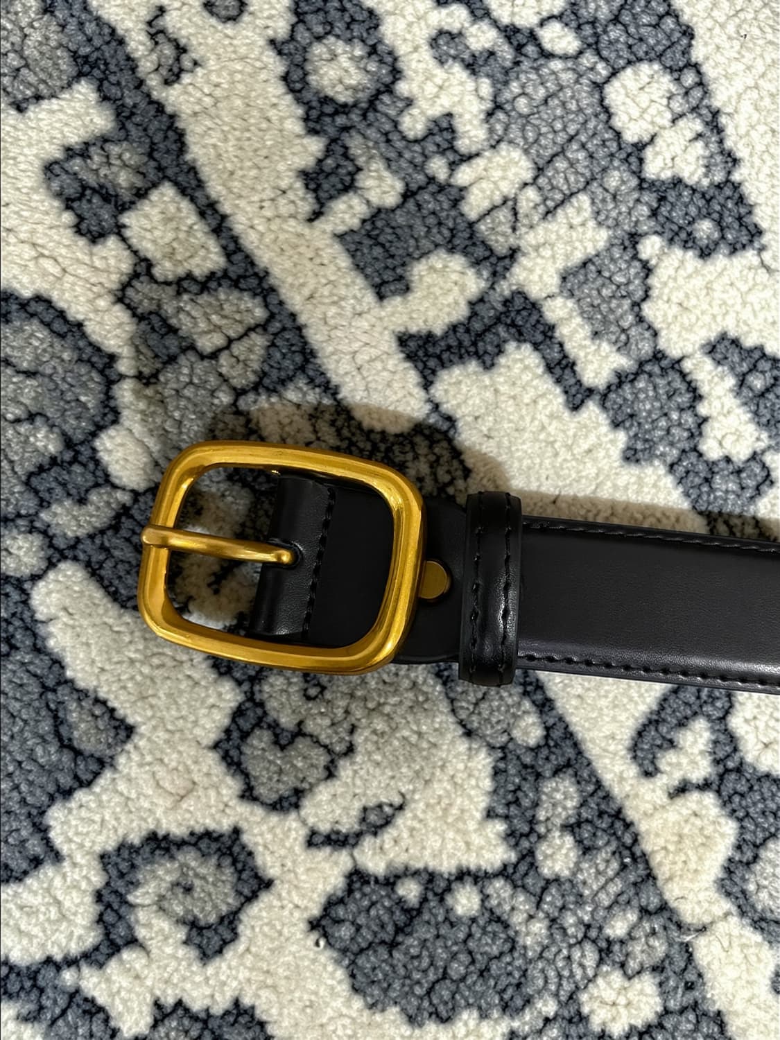 프리미엄 브라스 버클 가죽벨트 유니섹스 상품이미지9