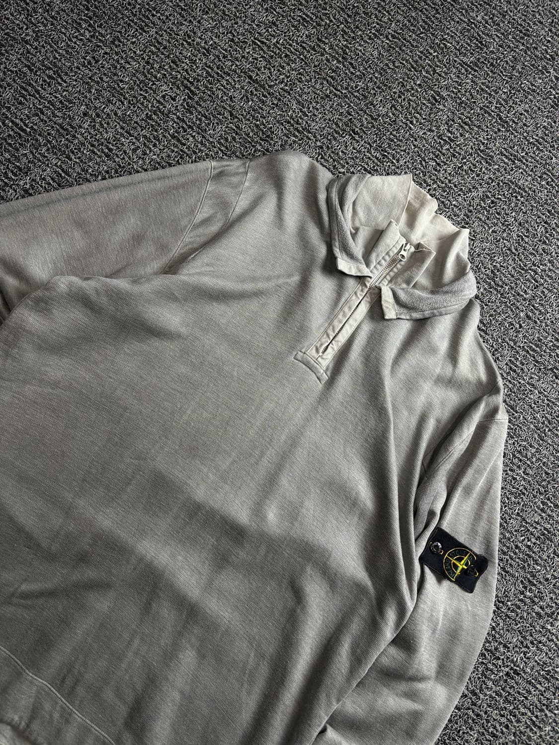 스톤아일랜드 아카이브 하프 집업 스웻 셔츠 4205 상품이미지3