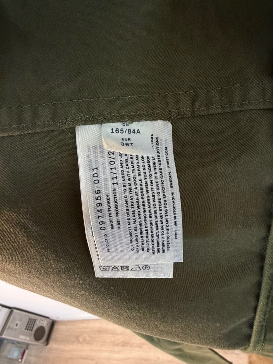 아르켓 M65 필드 자켓  상품이미지7