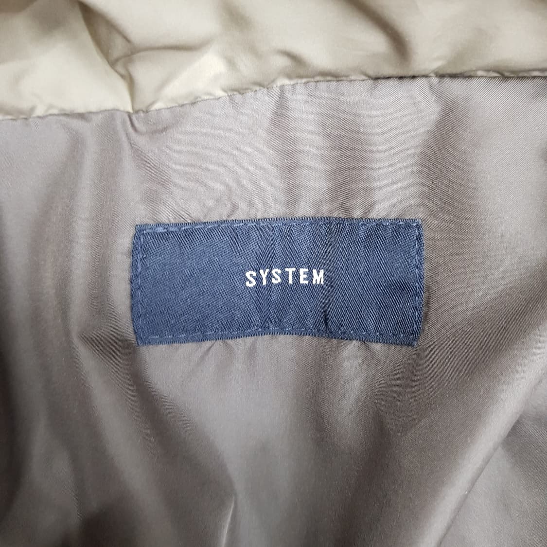 한섬 SYSTEM 시스템 하이넥 롱 구스다운 패딩 76-90-155사이즈 상품이미지6