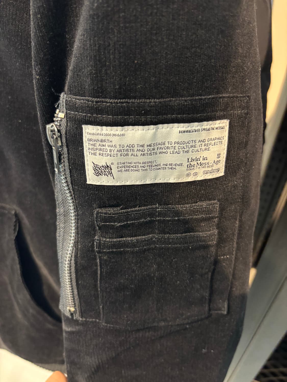 브라운브레스 코듀로이 자켓 XL 상품이미지3