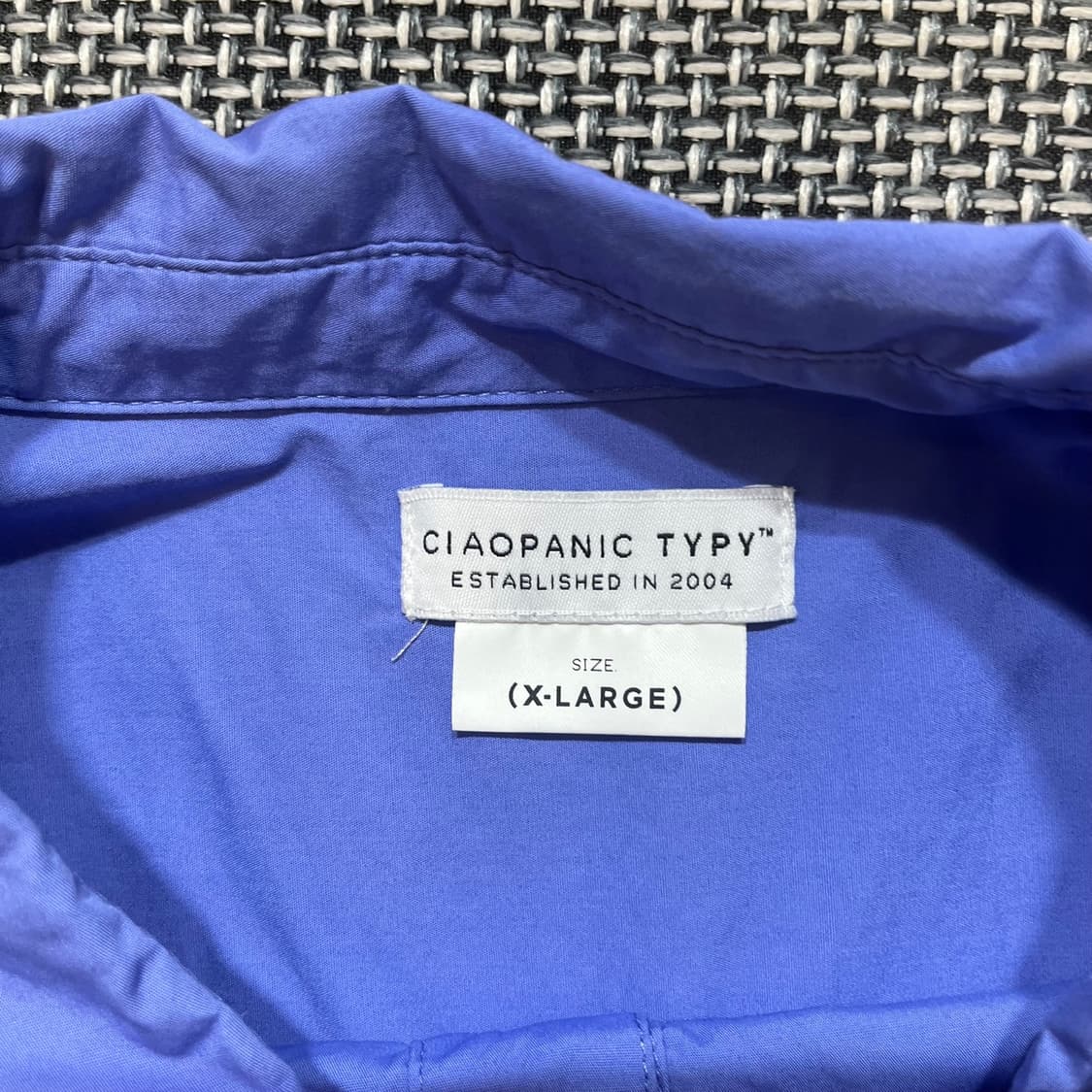 Ciaopanic 셔츠 블루(XL) 상품이미지5