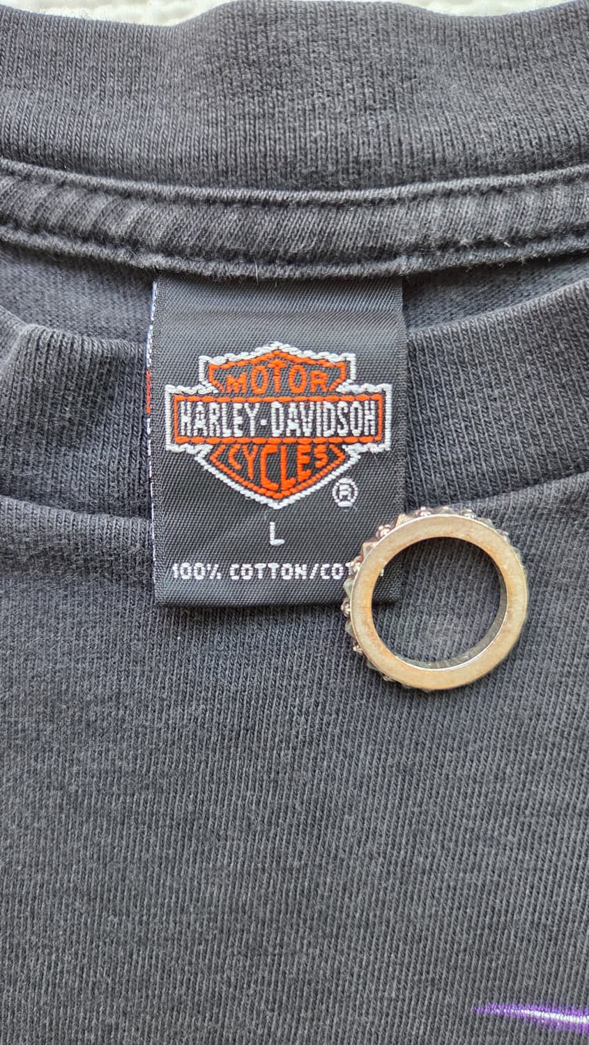 [L] 00s Harley davdison Eagle 티셔츠 상품이미지3