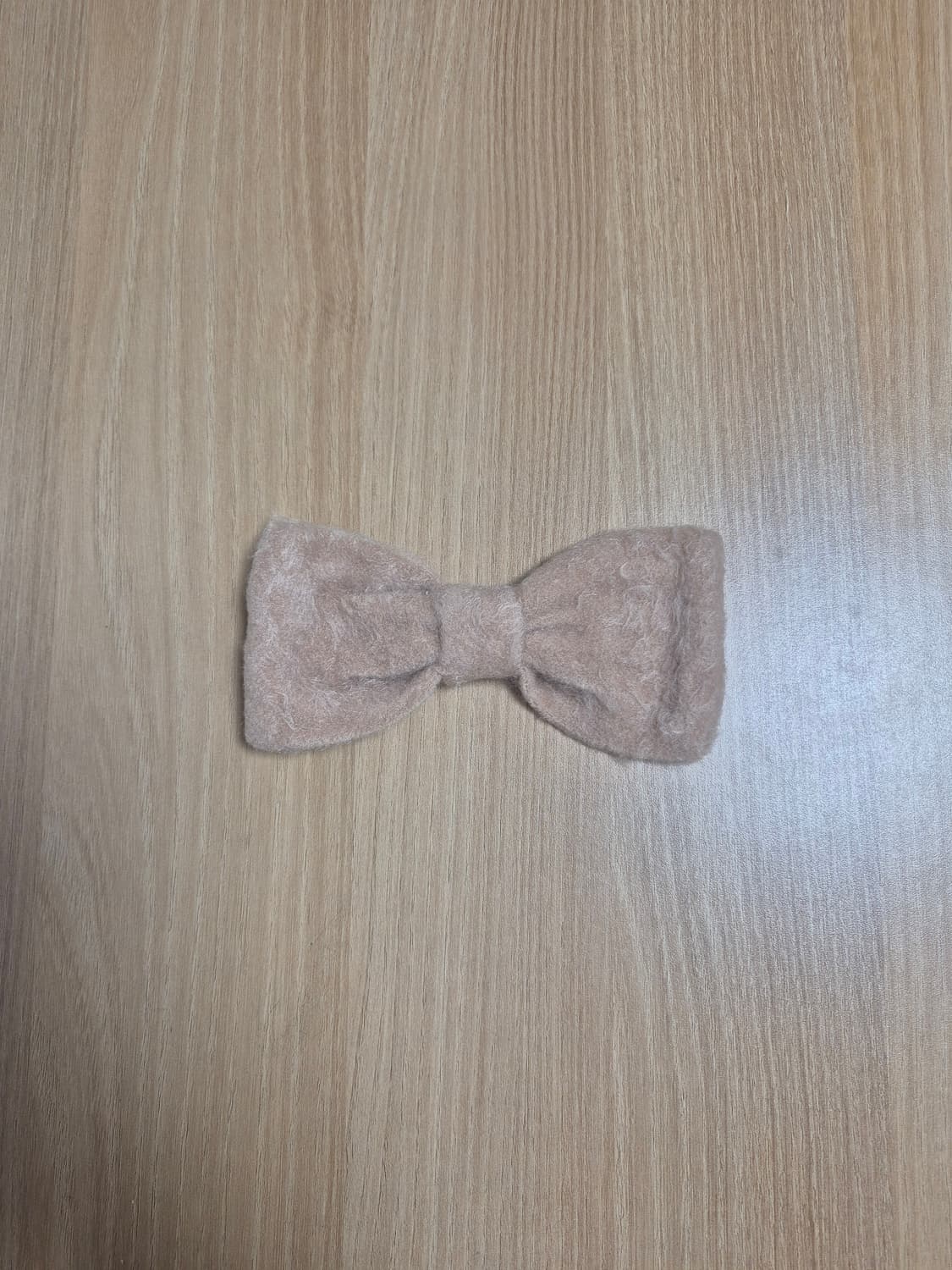 리즈리사 기모리본브로치 베이지칼라 상품이미지1