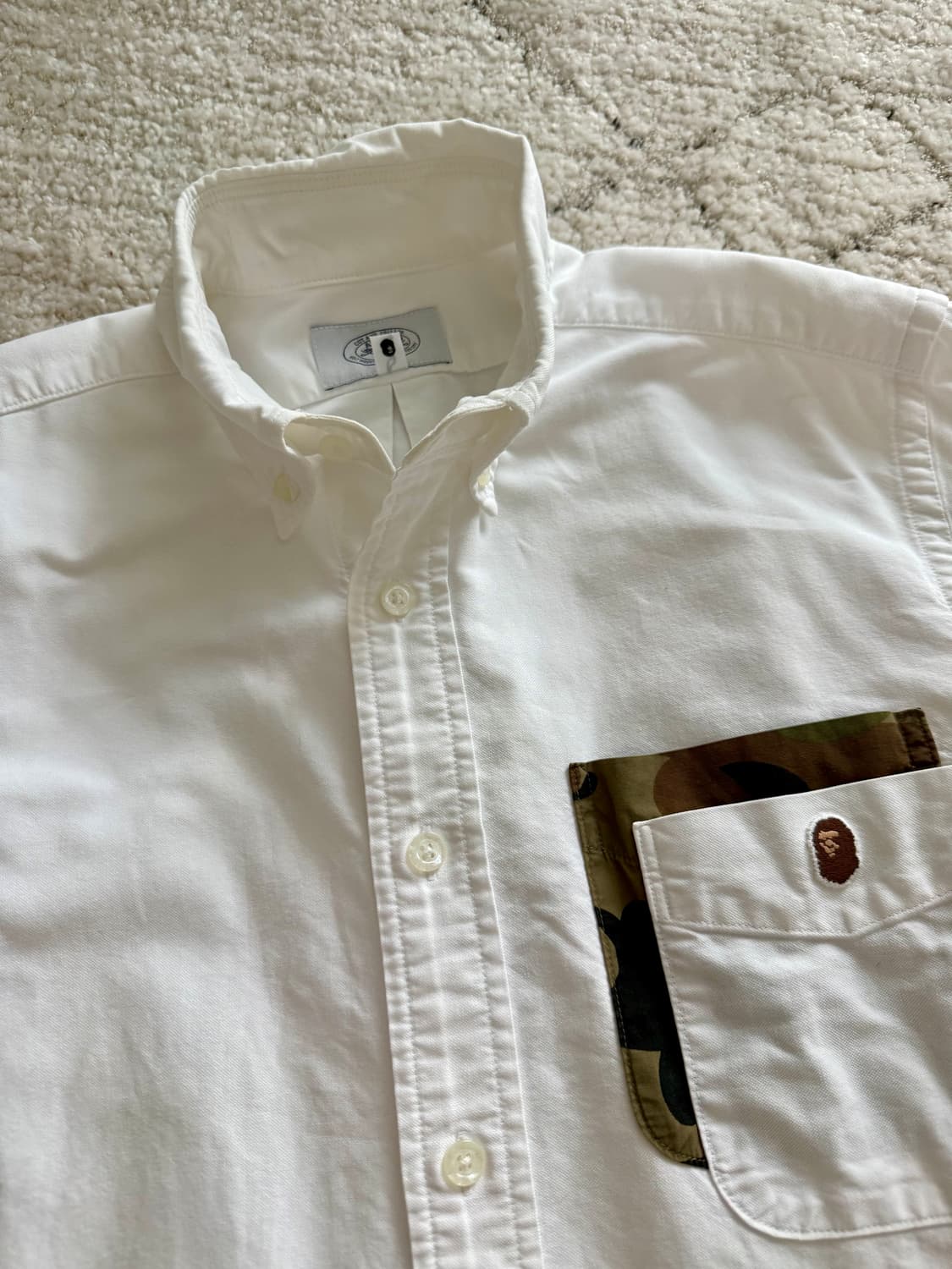 베이프 포켓카모 셔츠 M 상품이미지1