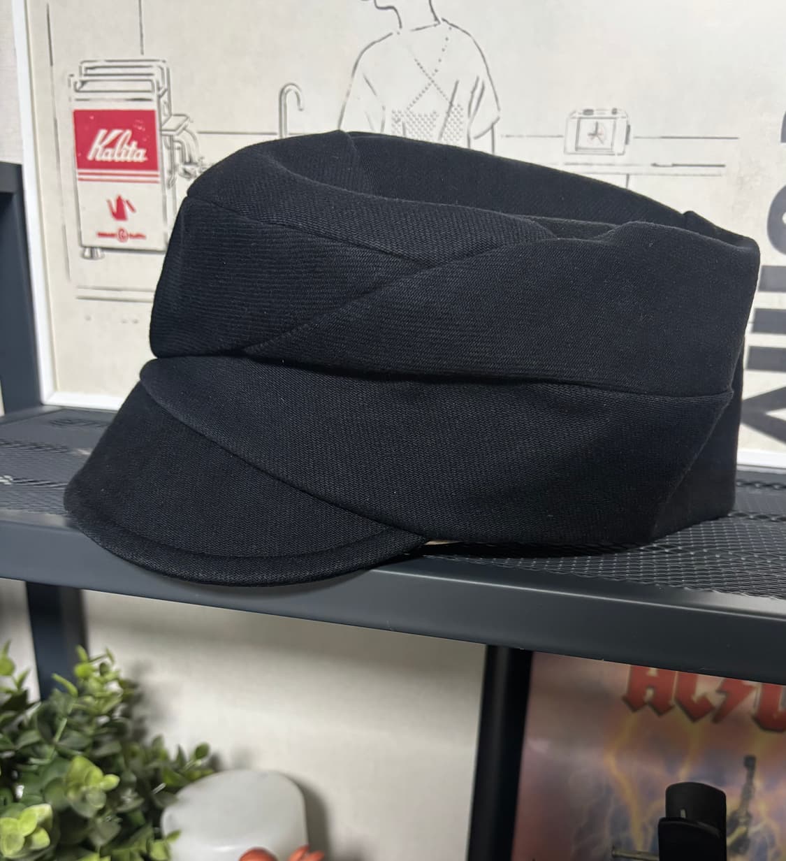 Ca4la 절개캡 블랙 상품이미지1