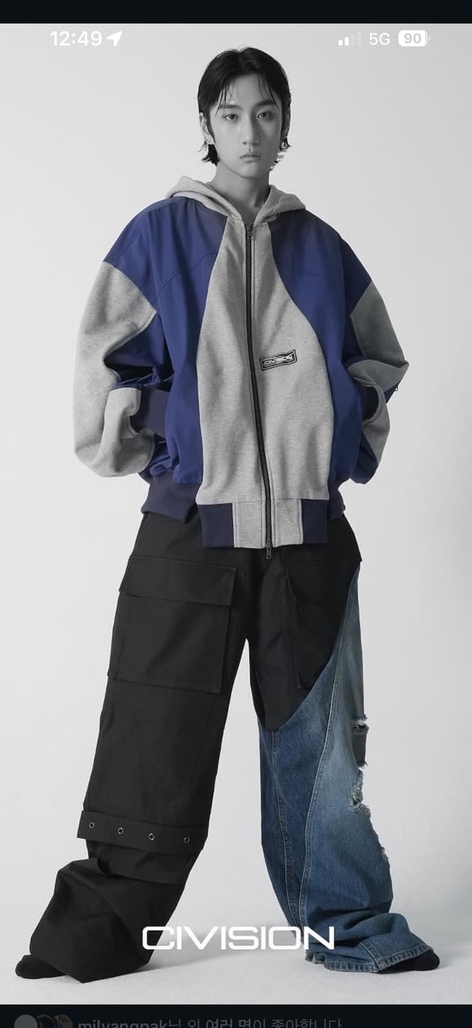 civision/시비전 데님 팬츠  상품이미지1