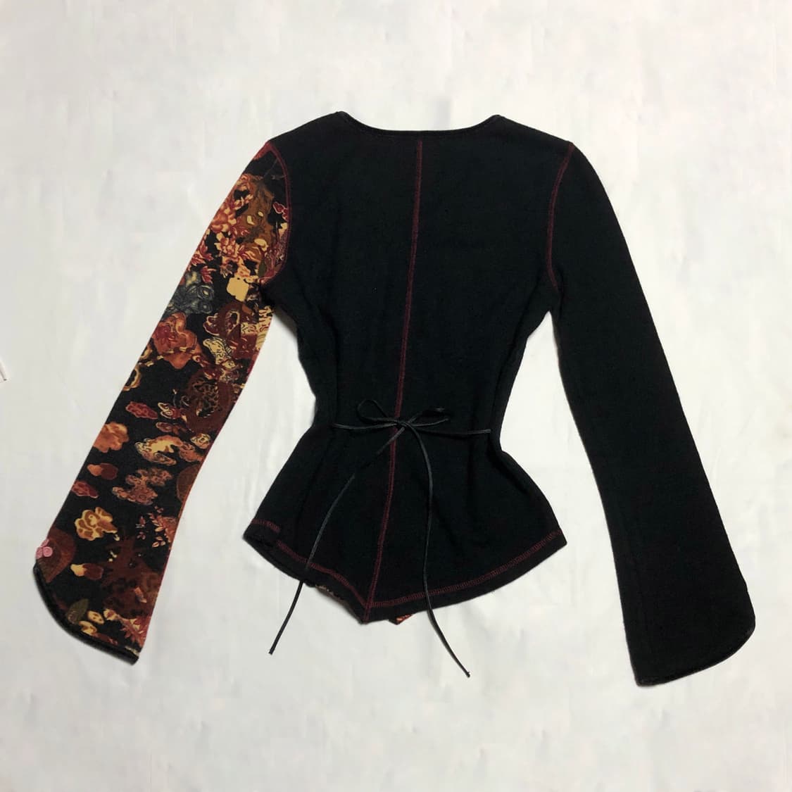 오즈온 차이나 니트 블랙 상품이미지3