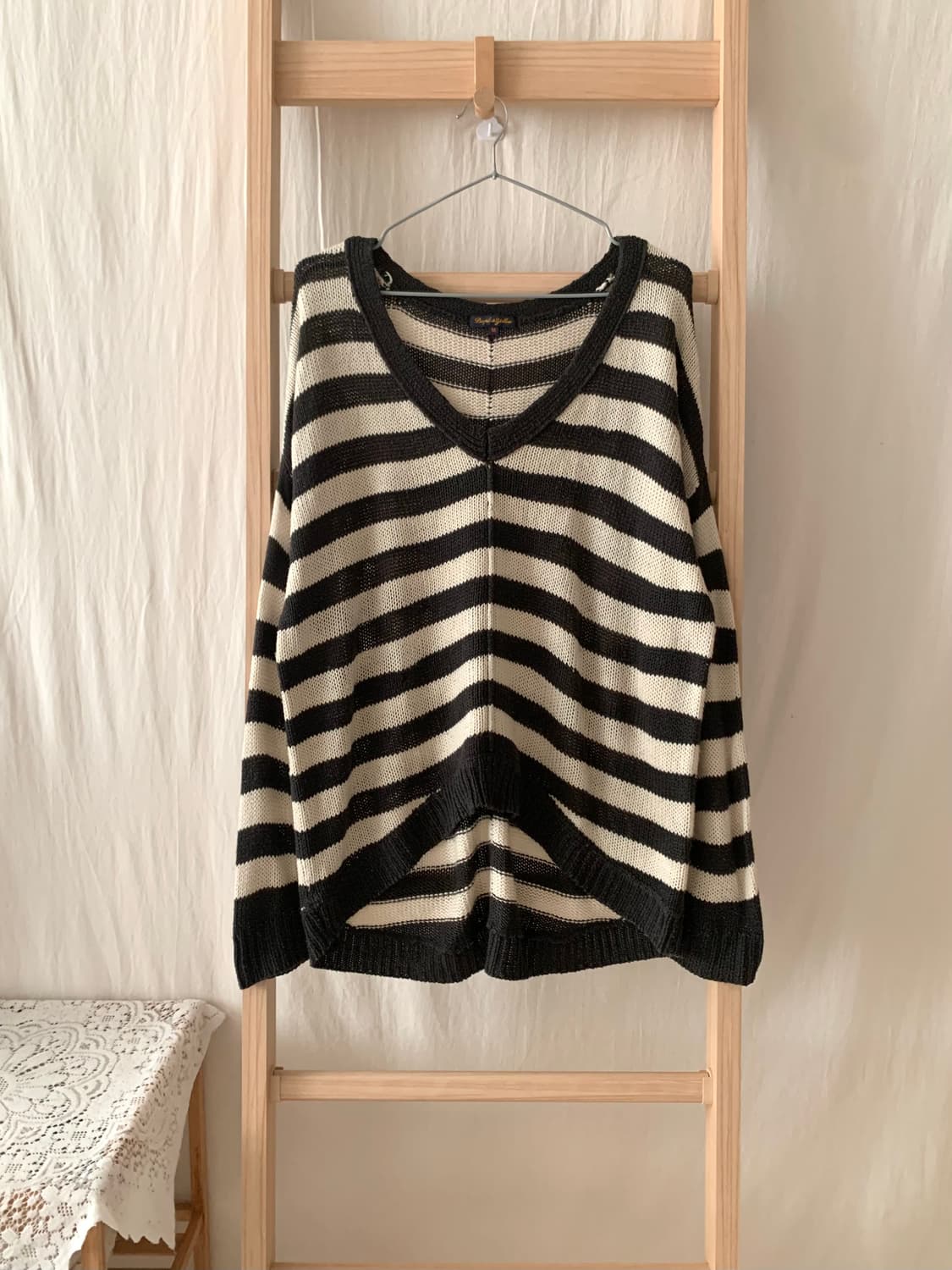 스트라이프 여리 니트 상품이미지6