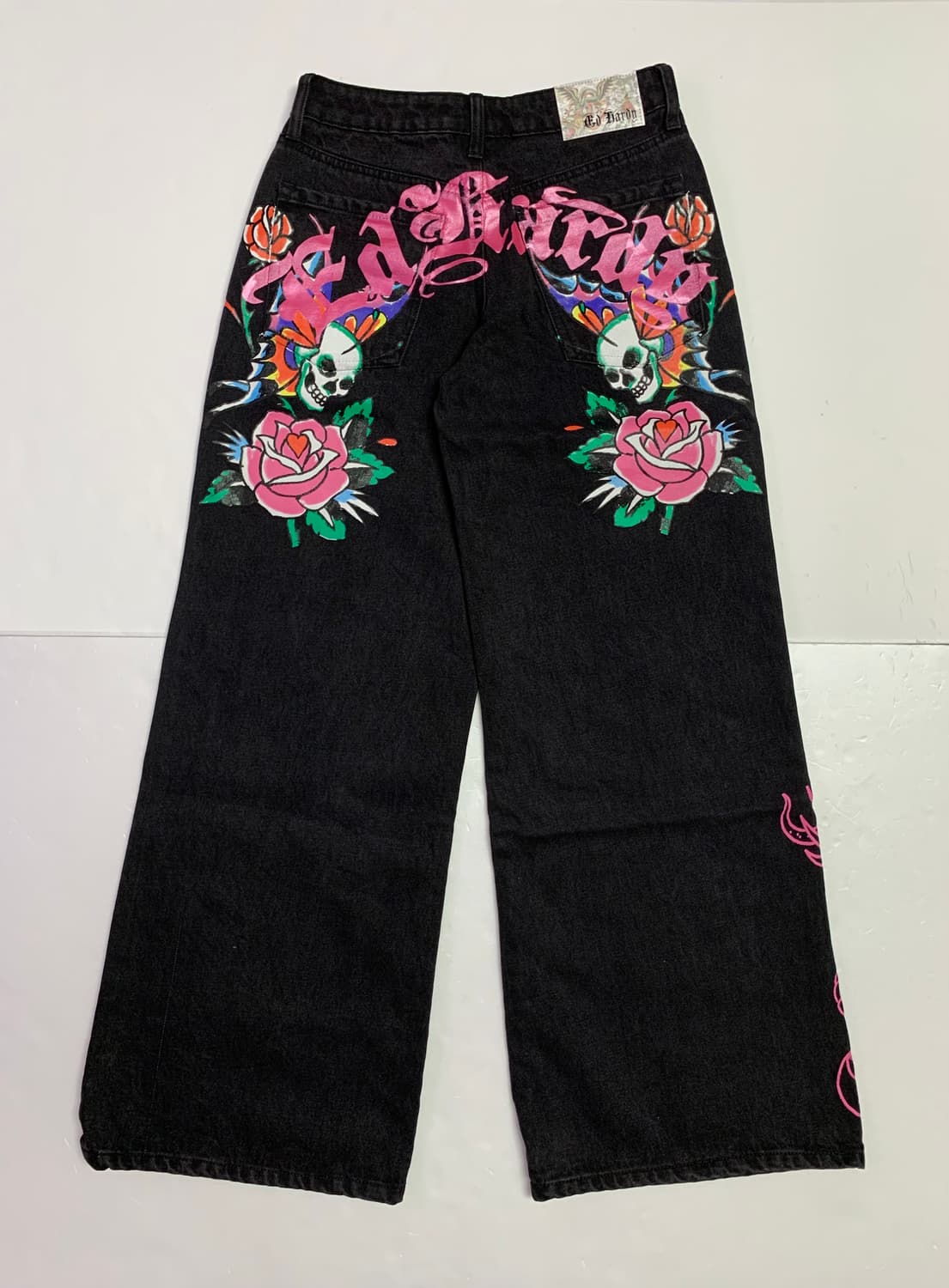 [새제품] 에드하디 블랙 데님 와이드 팬츠 상품이미지1