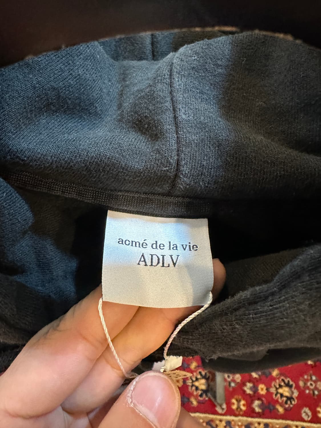  아크메드라비 베이비 페이스 후드 블랙 상품이미지4