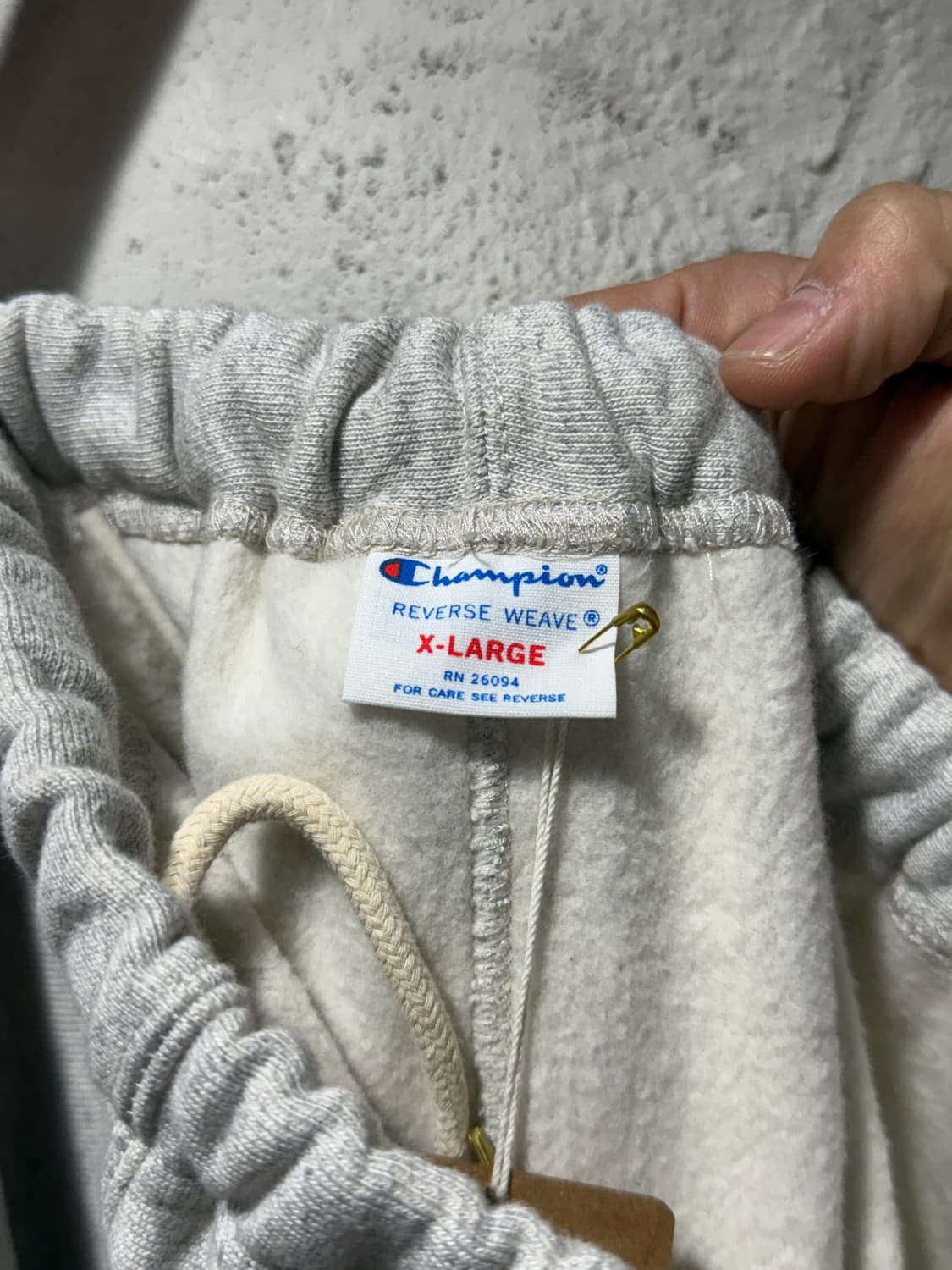 Champion 챔피온 코튼 레이온 폴리에스터 리버스위브 스웻팬츠 트레이 상품이미지4