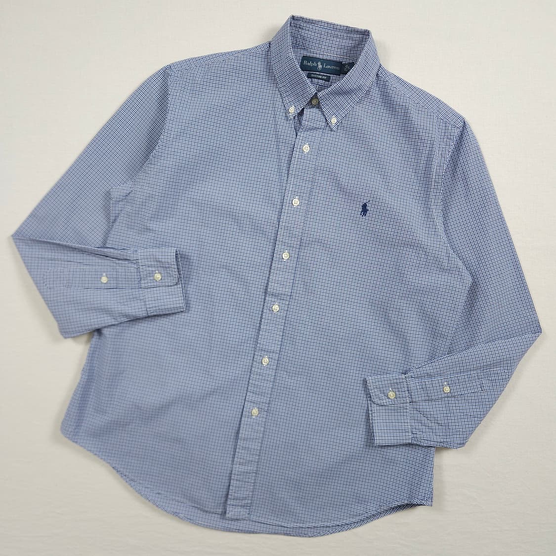 L(100) 폴로 랄프로렌 버튼다운 체크셔츠 상품이미지2