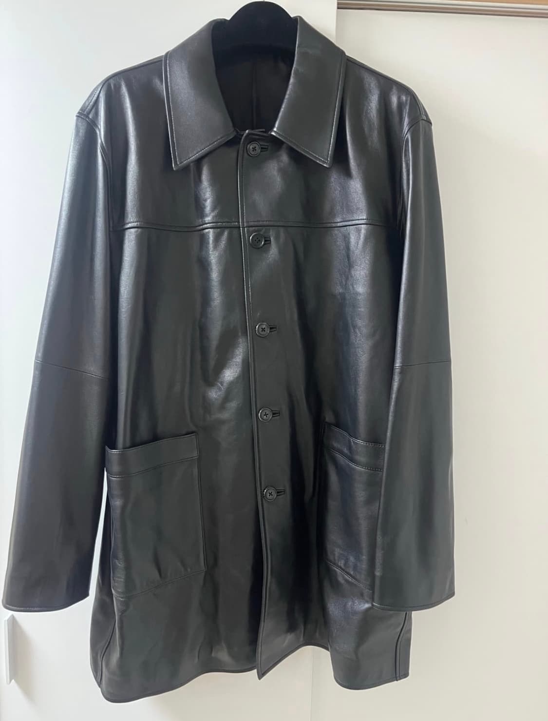 브라운야드 램스킨 레더 카코트 2size 상품이미지3